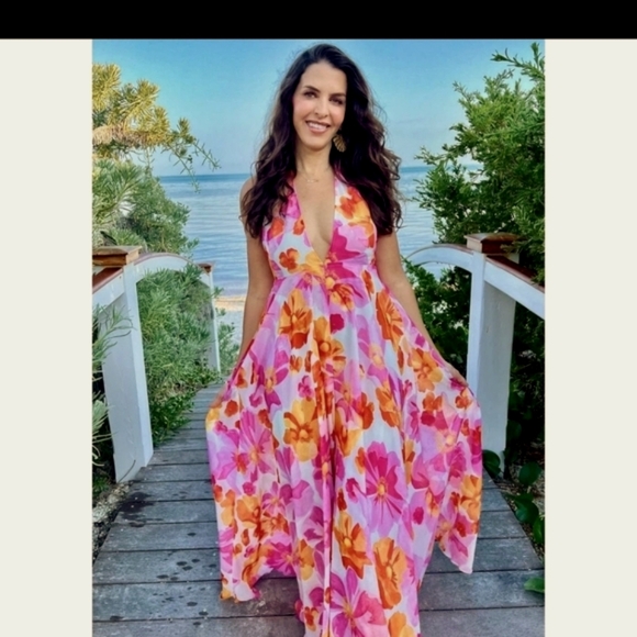 **RARE**NWT Sau Lee Juliana Floral Jumpsuit - Size 8
